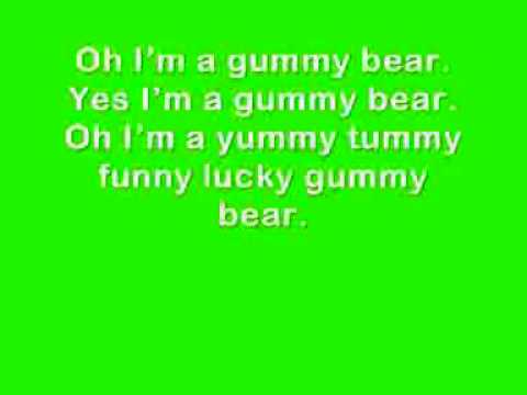 gummy bear im a gummy bear