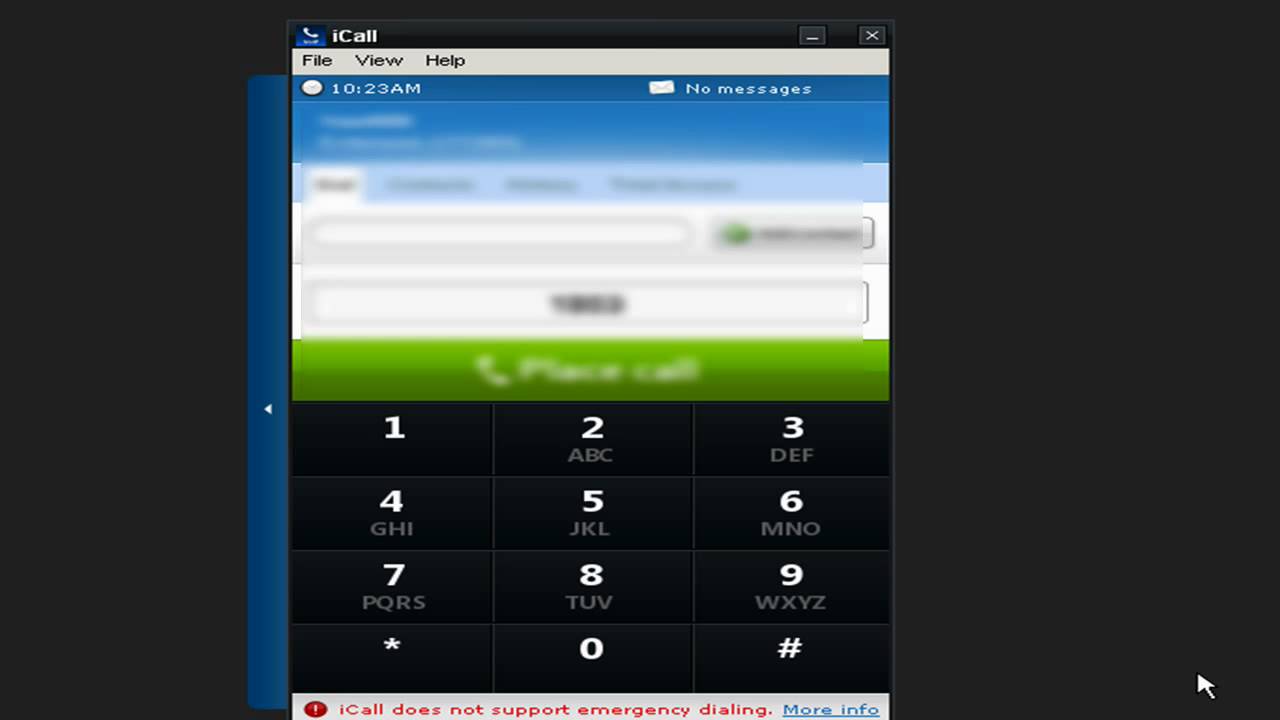 Make Free Phone calls over the internet from your Desktop : iCall ...