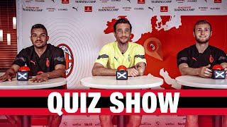 AC Milan Quiz Show: Messias, Mirante, Pobega | Training Camp