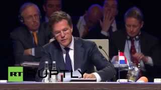 Открытие саммита по ядерной безопасности в Гааге
