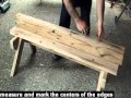how to build a folding picnic table