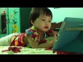 Ruby khoc khi xem Vit con xau xi