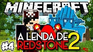 NOVA DIMENSÃO GELADA! - LENDA DE REDSTONE 2: Minecraft #4