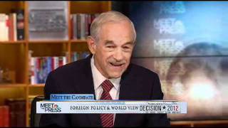 Ron Paul on Meet the Press 10/23/11