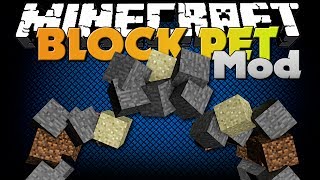 Minecraft Mod - Block Monster Pet Mod - New Pet That Destroys Stuff