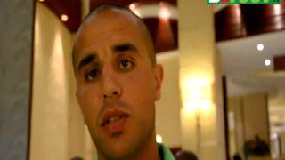 Interview Madjid Bougherra à l'annonce de la qualification de l'EN