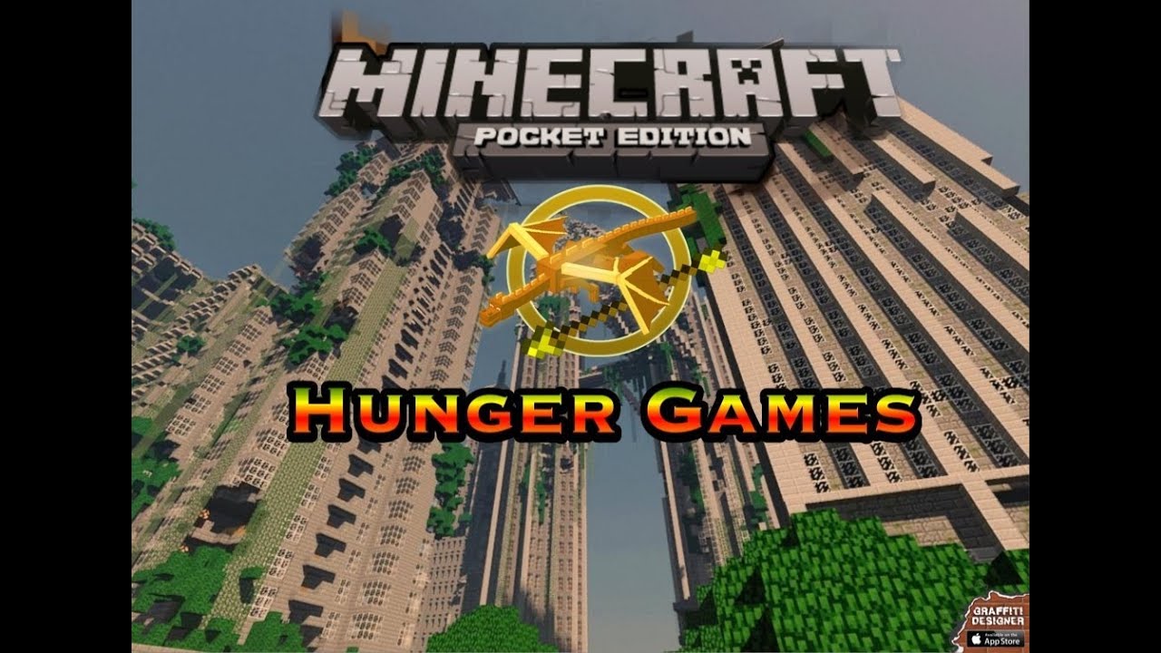 Minecraft Pocket Edition Hunger Games - YouTube