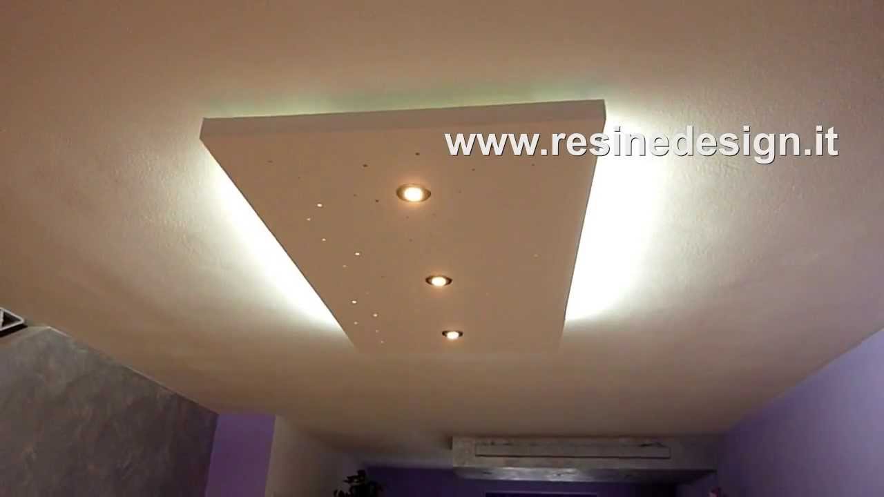 Faretti cucina moderna: soffitto basso: illuminazione e colori ... Lam0adari salone applic plafoniere