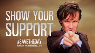 Hashtag. What's a hashtag? - #SaveTheDay -- Doctor Who -- BBC