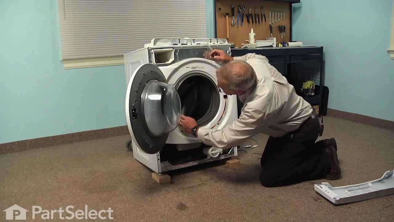 Washing Machine Repair - Replacing the Door Bellow (Whirlpool Part