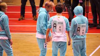 [fancam] 140113 아육대 우현,호야 - 인피니트 금메달 땄어요!!