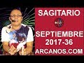 Video Horscopo Semanal SAGITARIO  del 3 al 9 Septiembre 2017 (Semana 2017-36) (Lectura del Tarot)