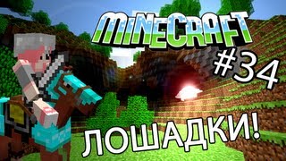 Minecraft - ЛОШАДКИ (Серия 34)