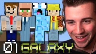 Minecraft GALAXY #01 - Der kann fliegen! Der stirbt an Hunger!