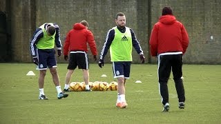 INSIDE TRAINING: Footage from first team training at Euxton