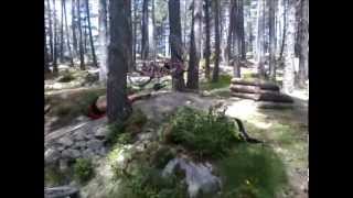 Ostia en el Bike Park Vallnord de Andorra