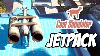 Goat Simulator - No GTA V eu não acho o Jetpack mas com o cabrito eu acho