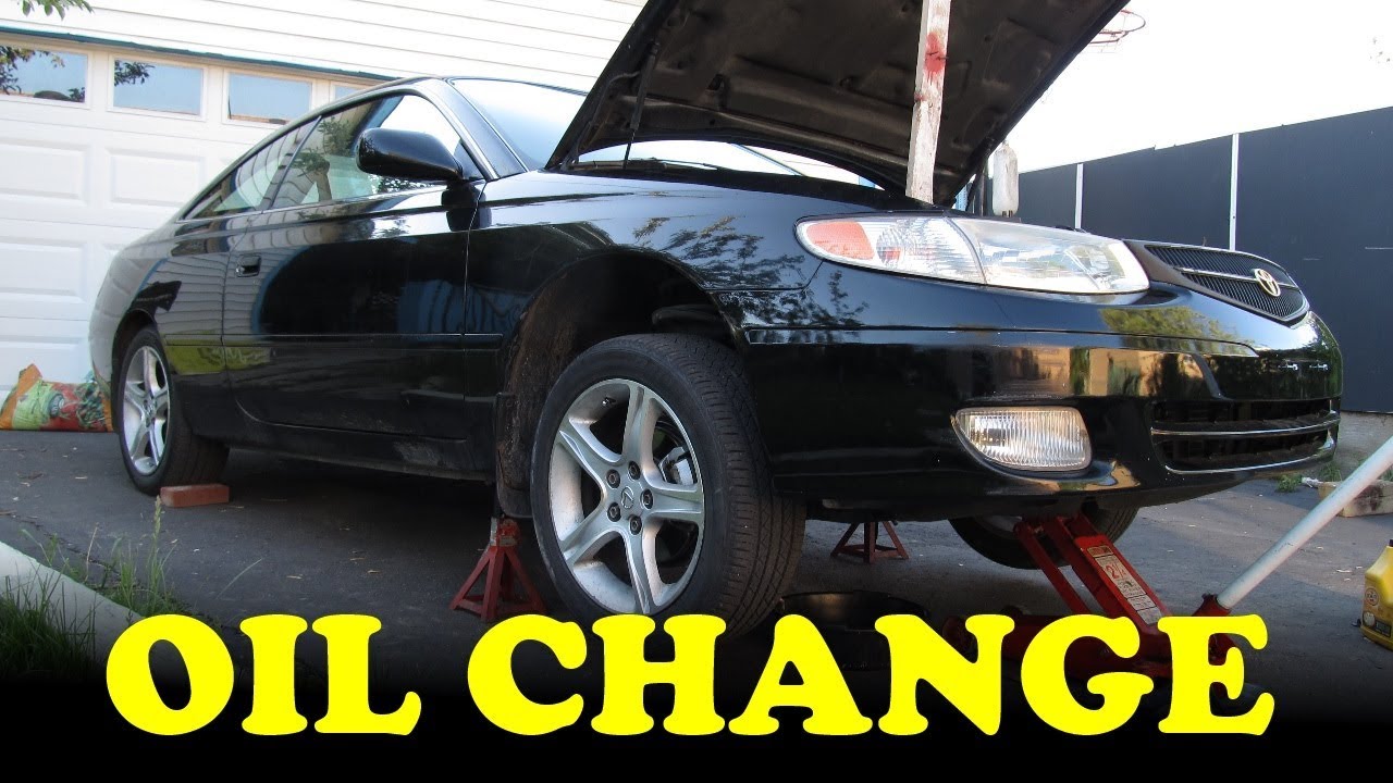 Toyota Camry V6 Oil Change YouTube