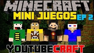 Minecraft: YouTubeCraft Minijuegos con Rabah, Ingenio y Joe "Lord of the Sheep"