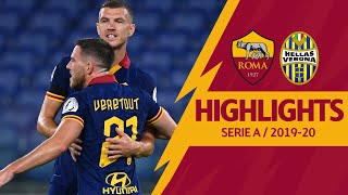 VERETOUT DAL DISCHETTO E DZEKO DI TESTA | Roma 2-1 Verona | Serie A Highlights 2019-20