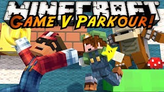 Minecraft Parkour : GAME V Part 2! (MARIO PARKOUR!)