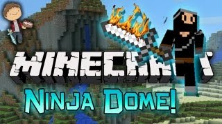 Minecraft: NINJA BATTLE-DOME Mini-Game w/Mitch & Friends!