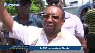 GABON / LEGISLATIVES 2018 : Le PDG très confiant à Akanda