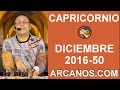 Video Horscopo Semanal CAPRICORNIO  del 4 al 10 Diciembre 2016 (Semana 2016-50) (Lectura del Tarot)