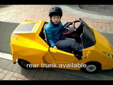 Lamborghini Gallardo replica mini kart 7 year old rider by zooeel 