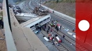 Incidente di Santiago: le immagini choc del deragliamento