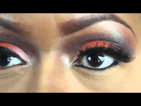 All About the Eyes 1- Sunset Bedroom Eyes Makeup Tutorial - YouTube
