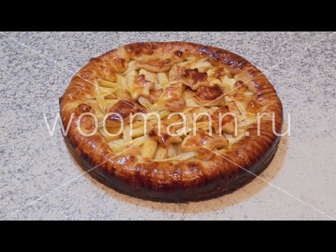 Пирога с яблоками из песочного теста видео Пирога с яблоками из песочного теста видео