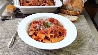 Meat Sauce Recipe - Pasta Sauce - Sunday Sauce - Red Sauce