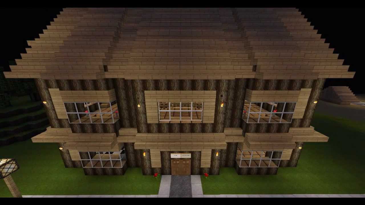 Minecraft villa moderne youtube