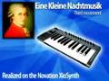 Mozart's Eine Kleine Nachtmusik (3rd mov.) on synthesizer