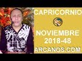 Video Horscopo Semanal CAPRICORNIO  del 25 Noviembre al 1 Diciembre 2018 (Semana 2018-48) (Lectura del Tarot)