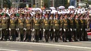 Военный парад в честь Дня Независимости прошел в Минске