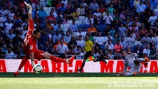 GOALS / GOLES: Real Madrid 3-1 Espanyol | La Liga 17/05/2014