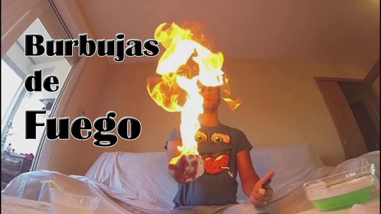 Burbujas De Fuego En Tu Mano Burbujas De Fuego En Tu Mano