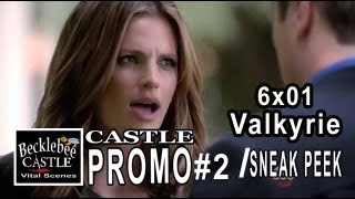 Castle 6x01  Sneak Peek Promo #2 "Valkyrie"  Proposal Scene Season 6 Premiere Sept 23