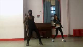 Usher "Daddy's Home" Jermaine Browne w/ KPOP Singer Kara Nicole Choreographed by Jermaine Browne