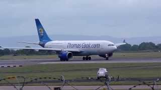 Amazing - engine explosion Footage! Thomas Cook A330 200 Manchester 24th June 2013