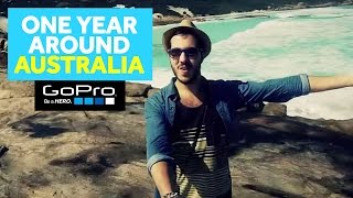 One Minute Around Australia with a Go Pro 3 / Le Tour de l'Australie en 1 minute