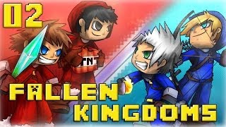 Fallen Kingdoms : Ice VS Fire | Jour 2 - Minecraft