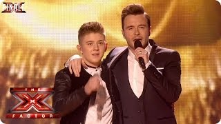 Nicholas McDonald sings Flying Without Wings with Shane Filan - Live Week 10 - The X Factor 2013