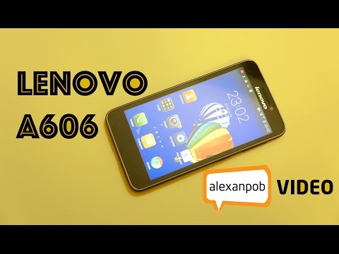 Видео обзор Lenovo A606