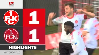 Knoche Spoils Lautern’s Party! | KAISERSLAUTERN — 1. FC NÜRNBERG | Highlights | MD 10 — Bundesliga 2