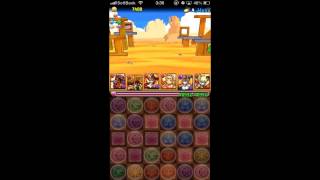 パズドラ【アングリーバードコラボ】黄金級　アレス×フレイ　ヘラ編成