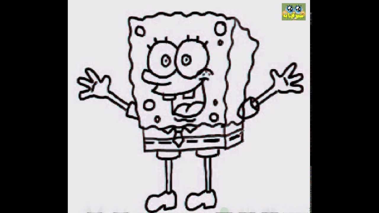 Draw Spongebob Easy Steps - YouTube