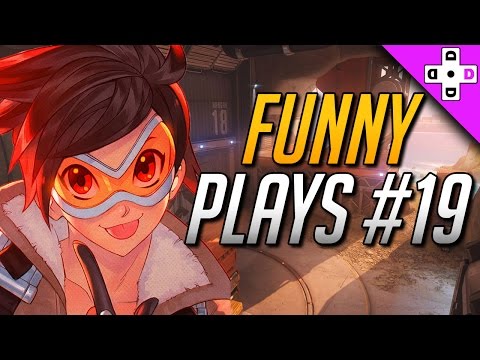 Funny Overwatch Plays # 19 - Is Violence Always the Solution? YES! | Overwatch
